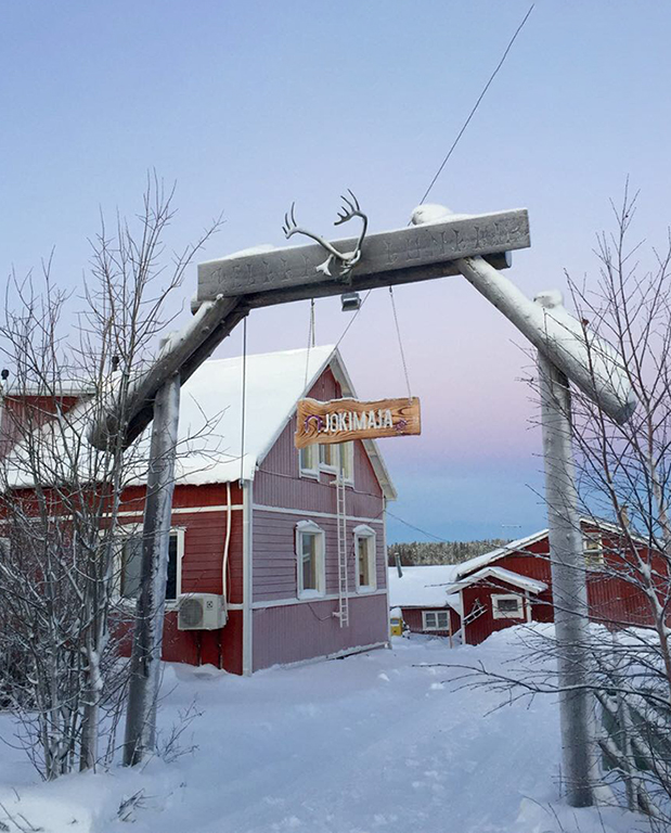Hotel Jokimaja in Finnisch-Lappland