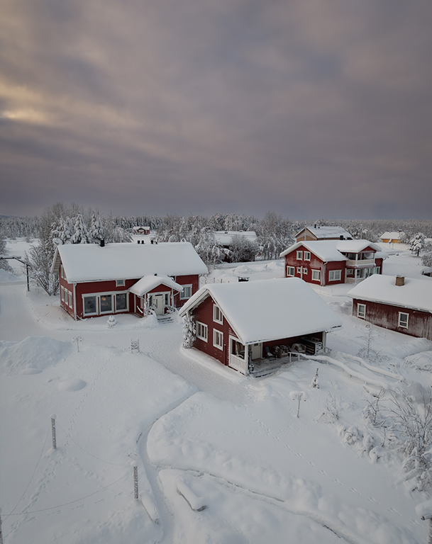 Boutique-Hotel Jokimaja am Fluss in Finnisch-Lappland