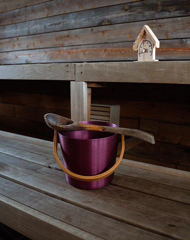 Sauna Detail hotel Jokimaja Levi Lappland
